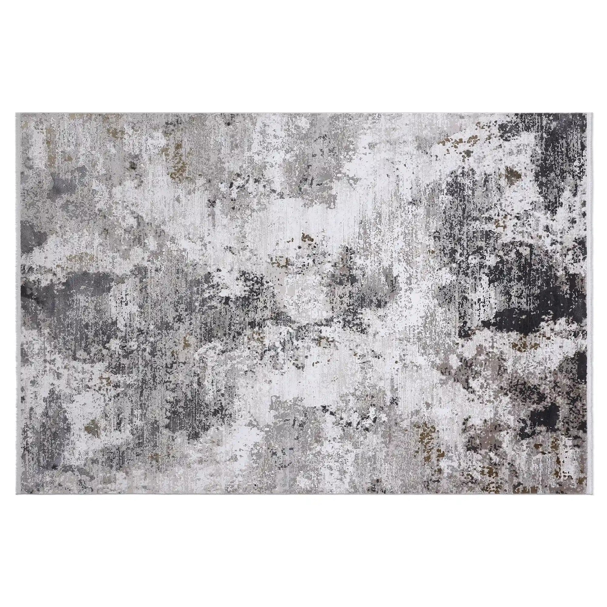 Milano Textured Abstract Neutral Area Rug Modern Exquisite Versatile & Cozy Style Carpet