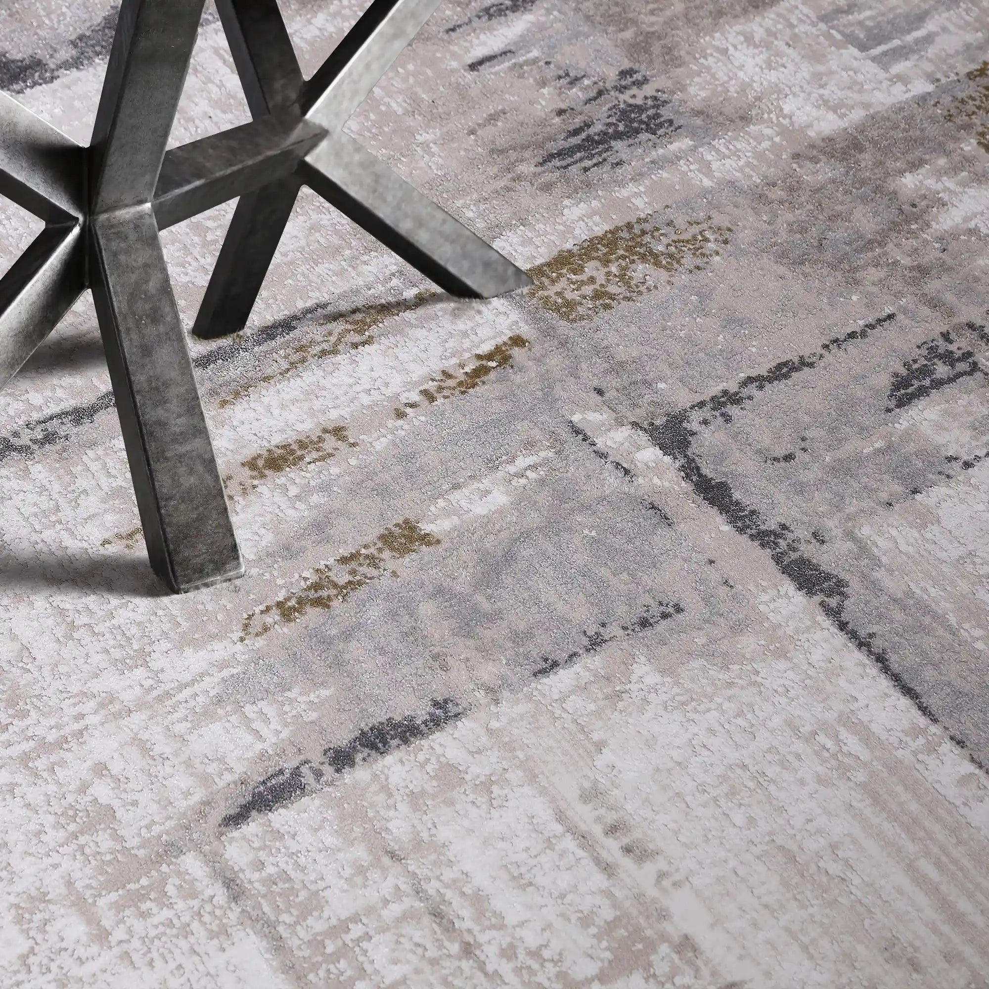 Milano Modern Abstract Neutral Area Rug Exquisite Versatile & Understatedly Luxurious Carpet Modern Abstract Textured Neutral Style