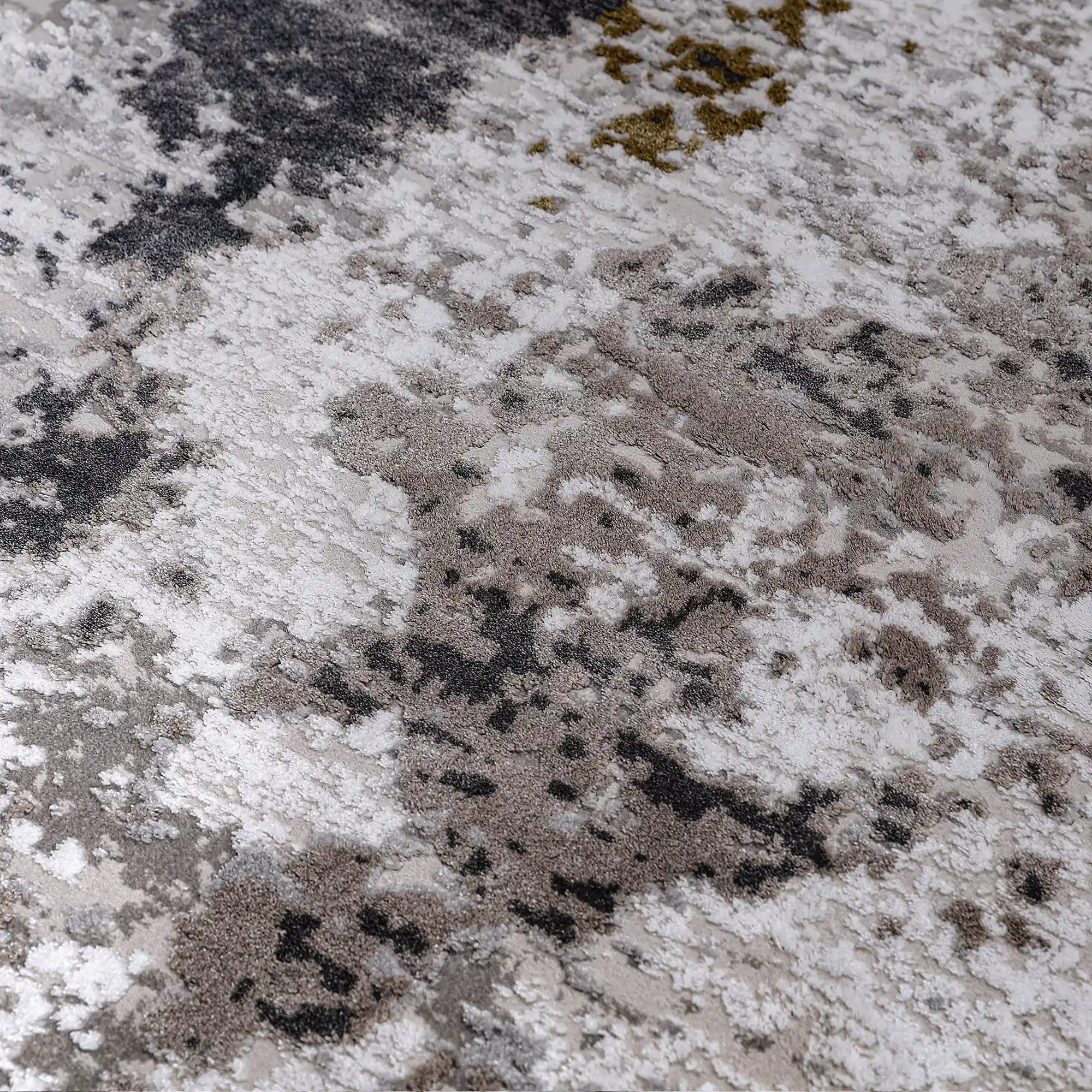 Milano Textured Abstract Neutral Area Rug Modern Exquisite Versatile & Cozy Style Carpet