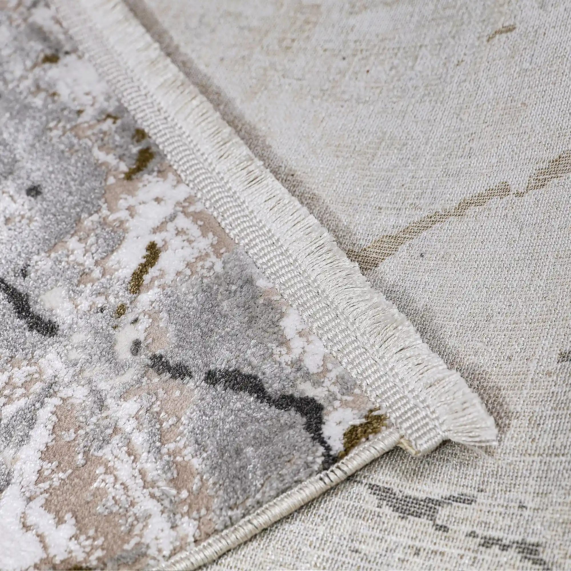 Milano Veined Abstract Neutral Area Rug Organic Stone Texture & Understated Luxury Carpet Modern Marble Vein Abstract Style