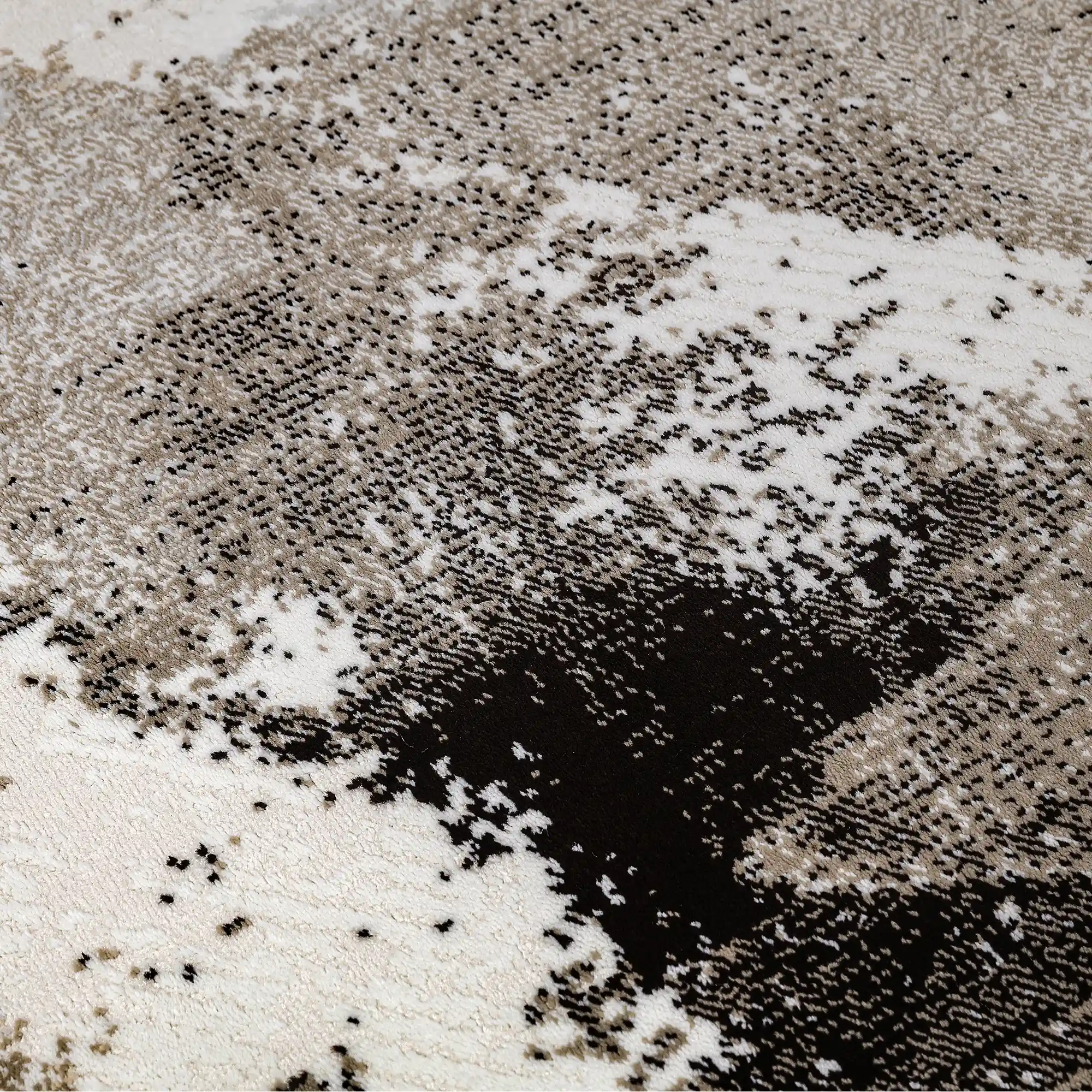 Puxina Abstract Brushstroke Neutral Area Rug with Casual Art & a Sense of Relaxation Carpet Modern Brushstroke Wash Style
