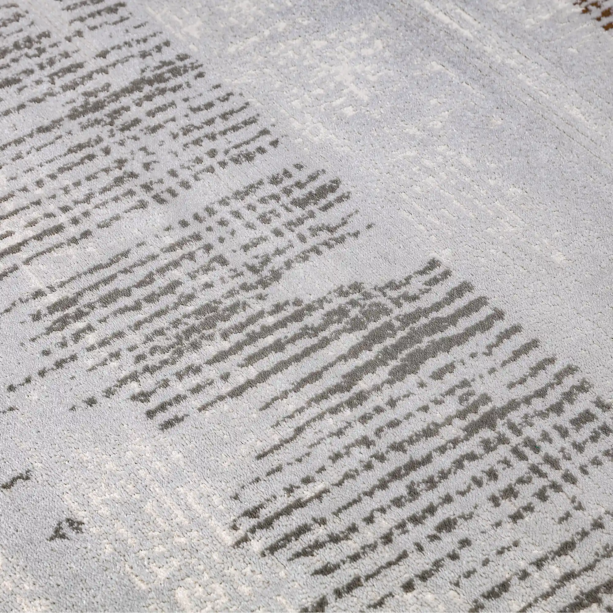 Puxina Soft Linear Texture Neutral Area Rug with Minimalist & Relaxing Carpet Soft Script Texture Style