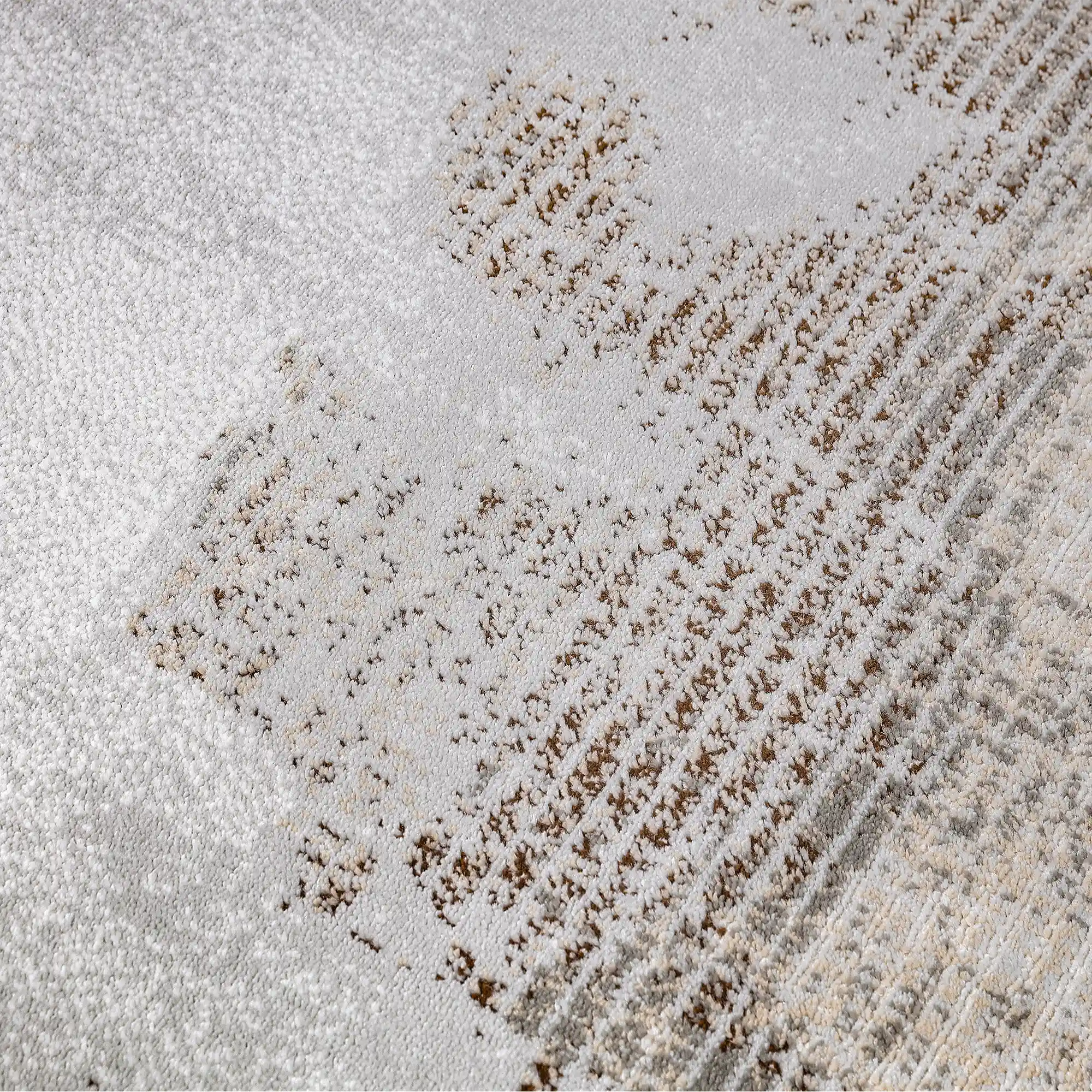 Puxina Soft Washed Brush Abstract Area Rug with Art & Spontaneity Carpet Artistic Wash Style