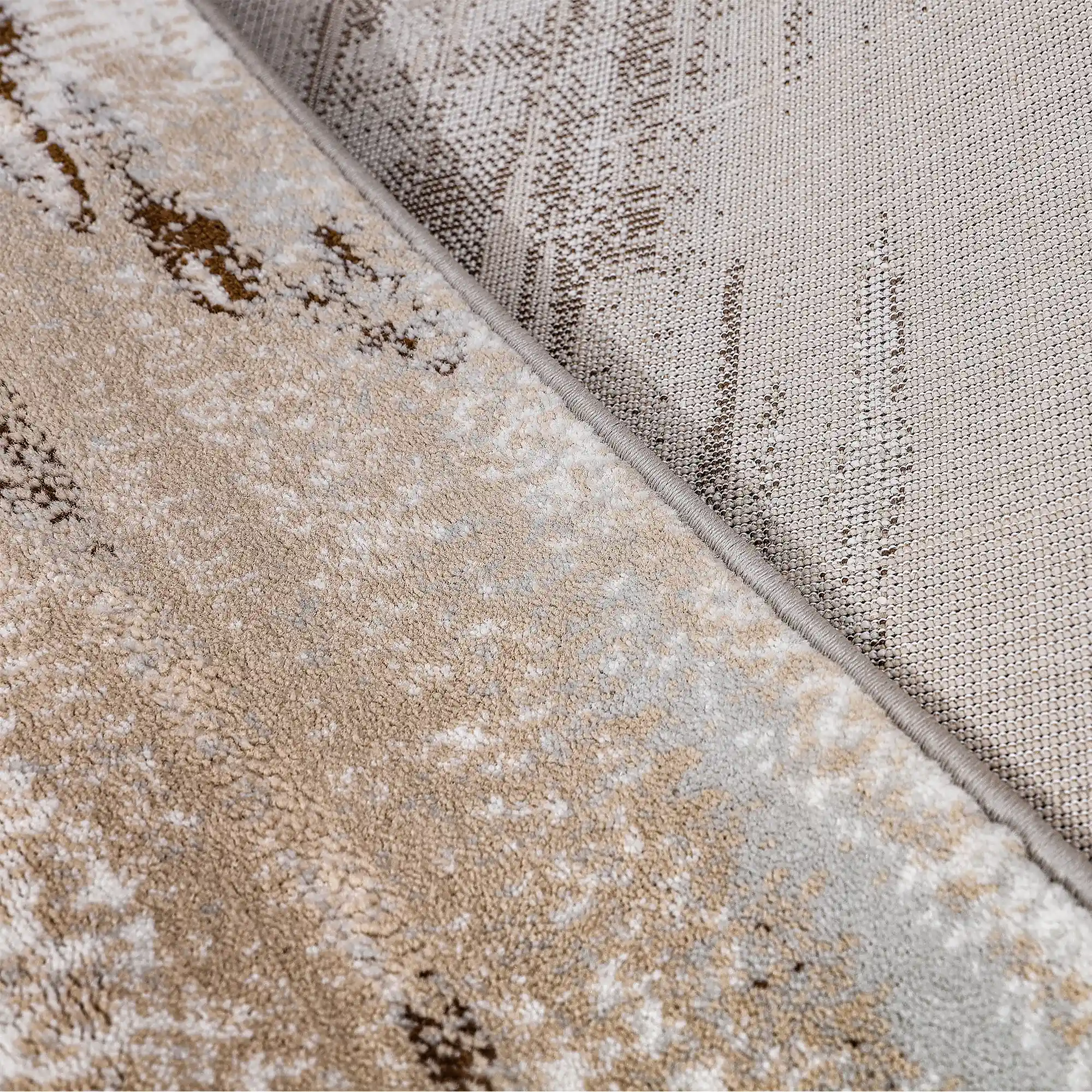 Puxina Vertical Drift Modern Living Area Rug with Vertical Blending & Mottled Urban Texture Carpet