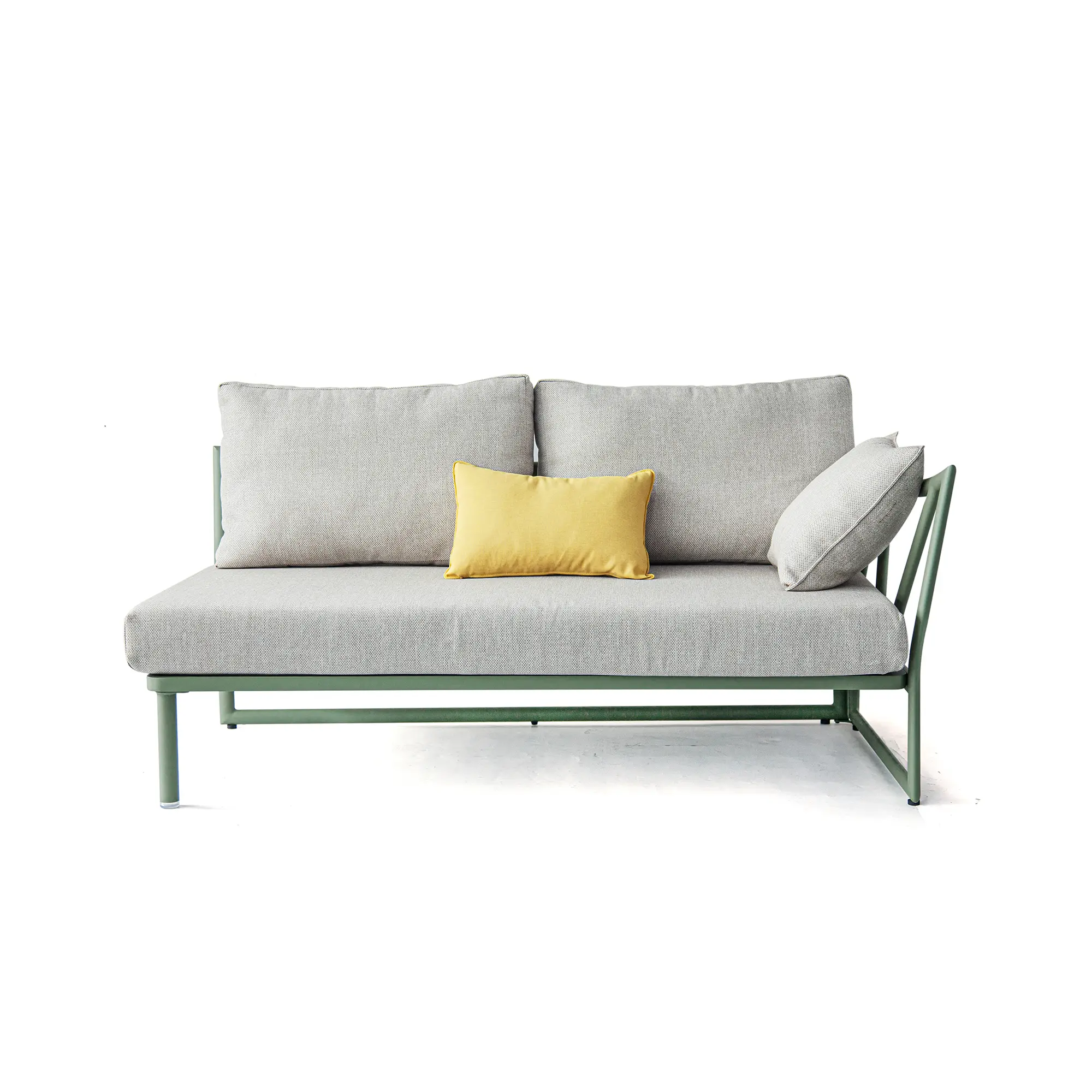 Victory Modular Deep Seating Sofa in Cactus Green