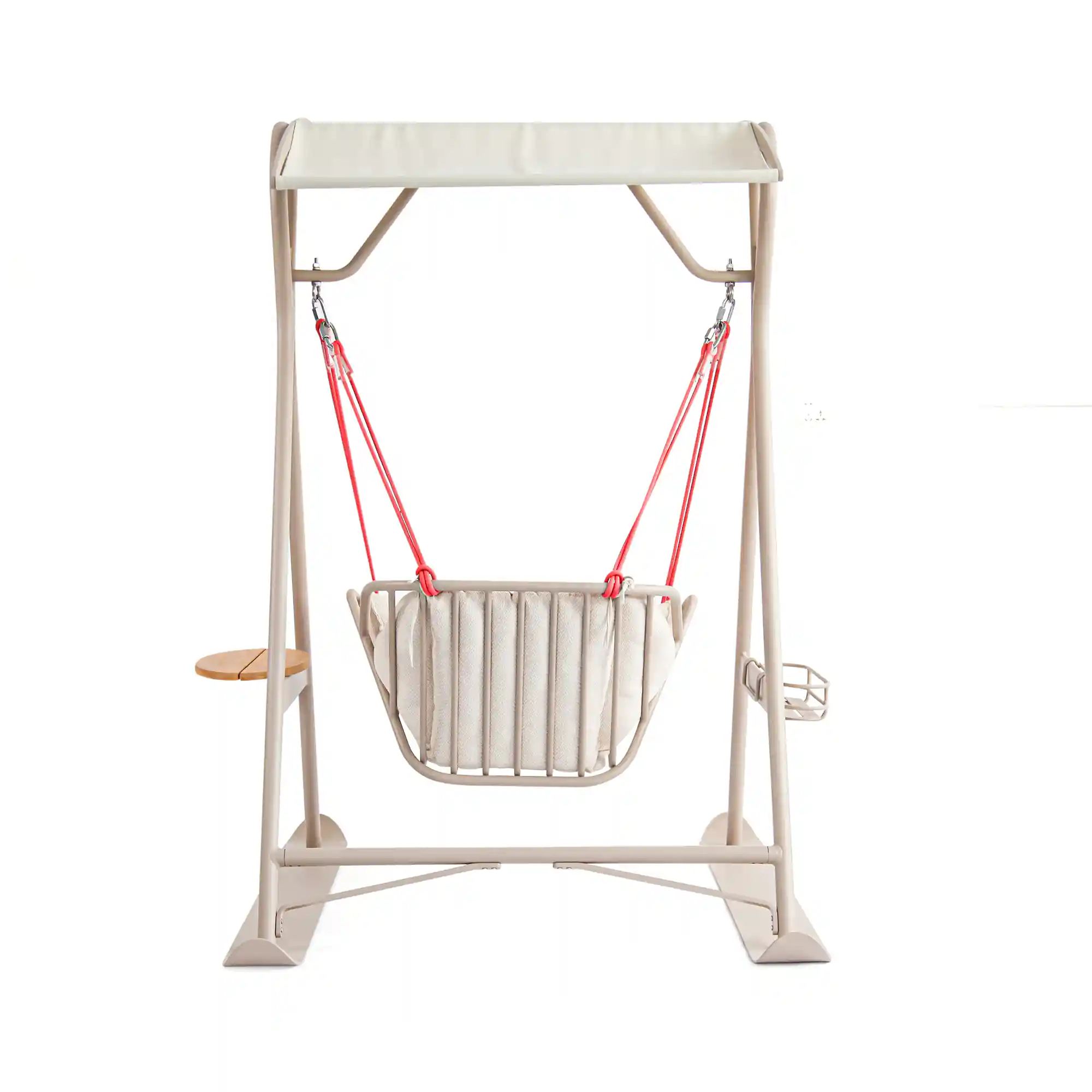 Retreat Aluminum Outdoor Canopy Swing with Water Repellent Cushions