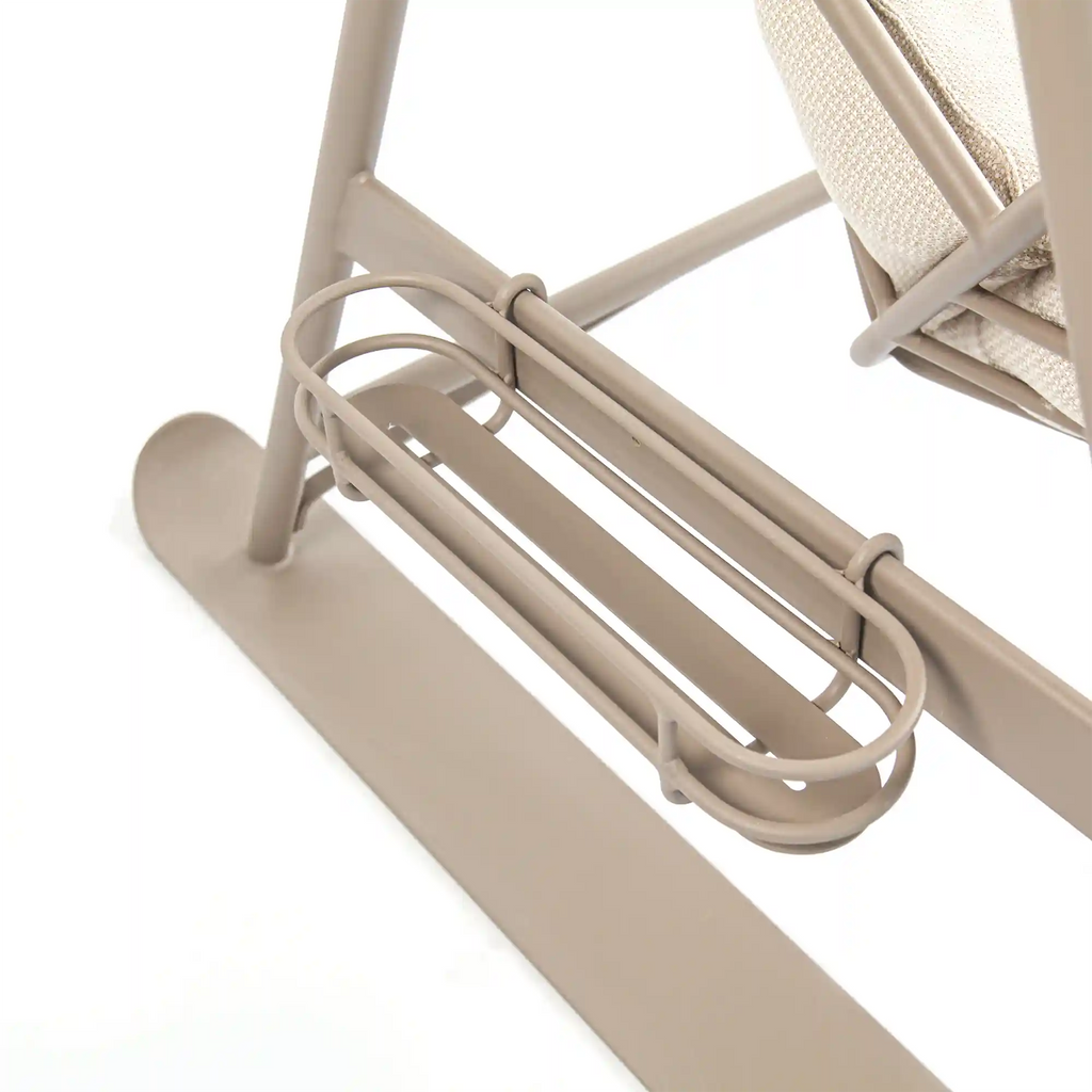 Retreat Aluminum Outdoor Canopy Swing with Water Repellent Cushions
