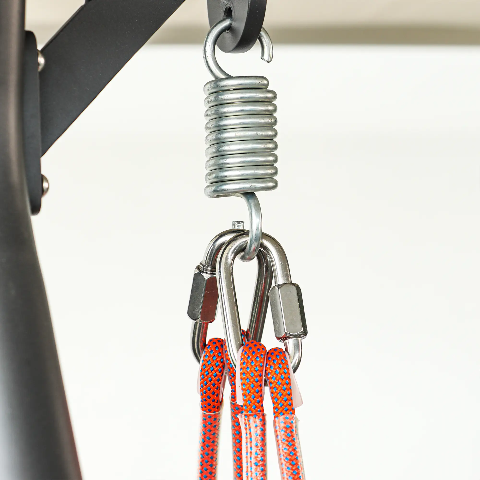 Modern Aluminum Outdoor Hanging Swing with Water Repellent Cushions