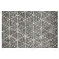 Torino Faceted Grid Abstract Neutral Area Rug with a Sense of Order & Design Carpet Modern Geometric Starburst Style