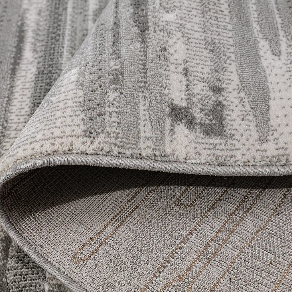 Shanluan Mountain Ridge Abstract Textured Area Rug with Natural texture and minimalist sense of order Carpet