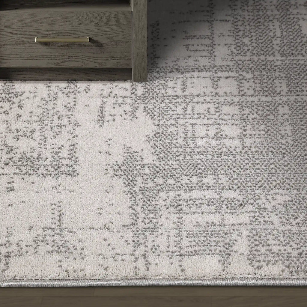 Shanluan Soft Drifted Landscape Neutral Area Rug with Minimalist & Tranquil Style Carpet Soft Drifted Mist Style
