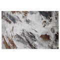 Torino Diagonal Brushfield Abstract Neutral Area Rug Artistic Style Carpet Modern Abstract Style
