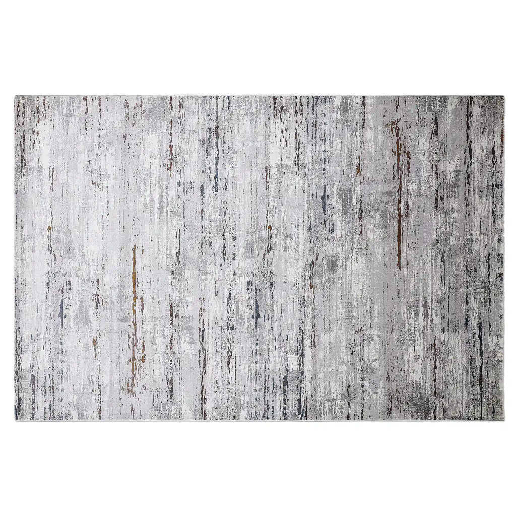 Torino Vertical Weathered Strata Abstract Neutral Area Rug Sophisticated & Versatile Modern Style Carpet