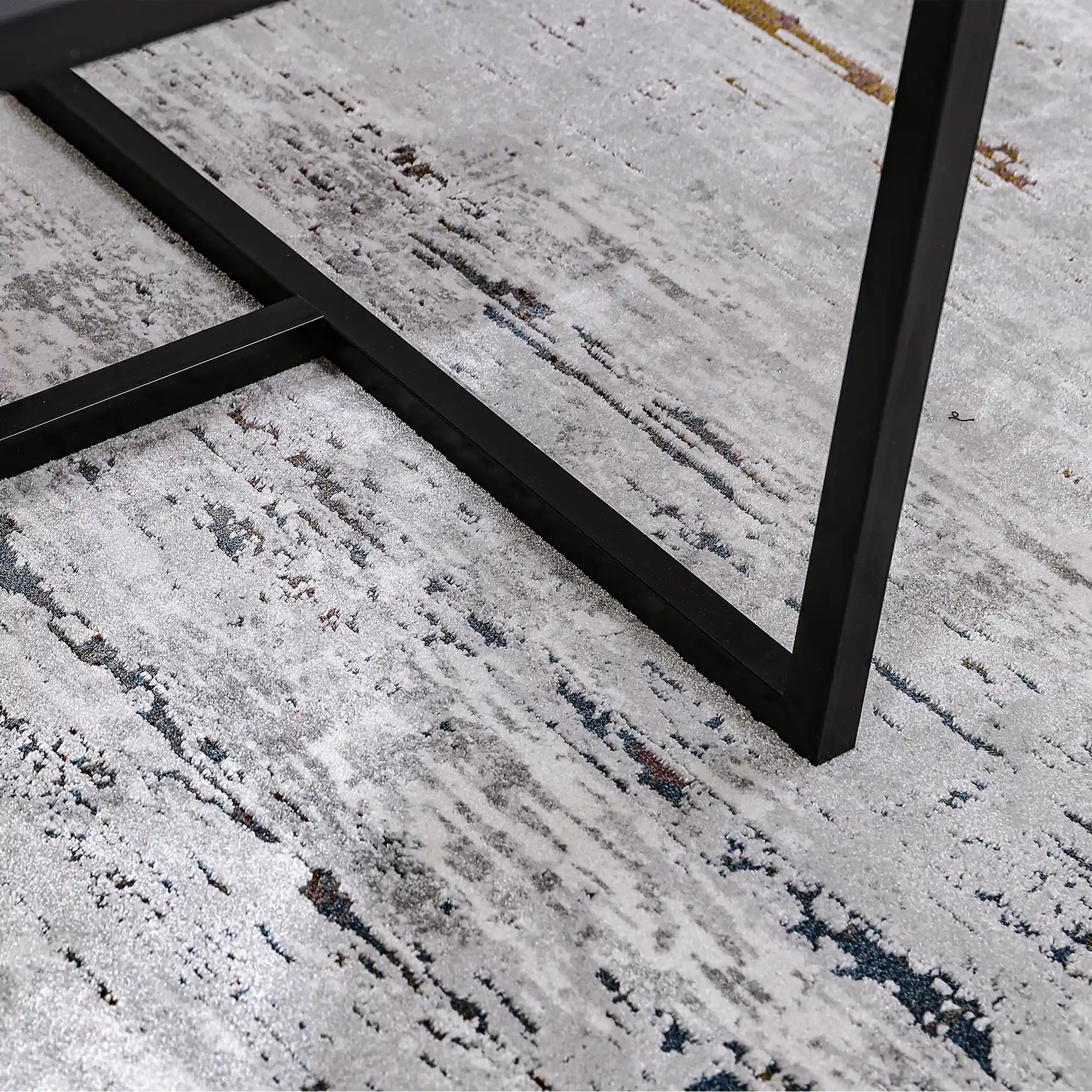 Torino Vertical Weathered Strata Abstract Neutral Area Rug Sophisticated & Versatile Modern Style Carpet