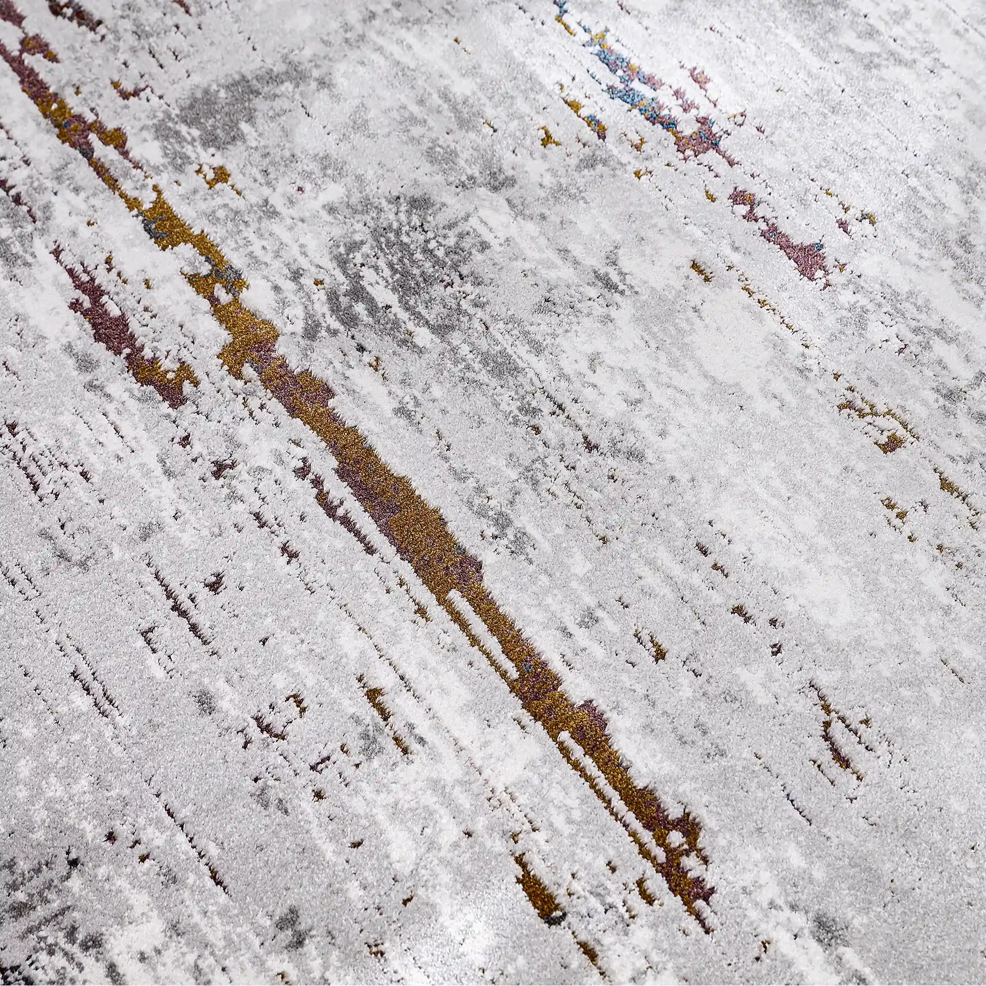 Torino Vertical Weathered Strata Abstract Neutral Area Rug Sophisticated & Versatile Modern Style Carpet