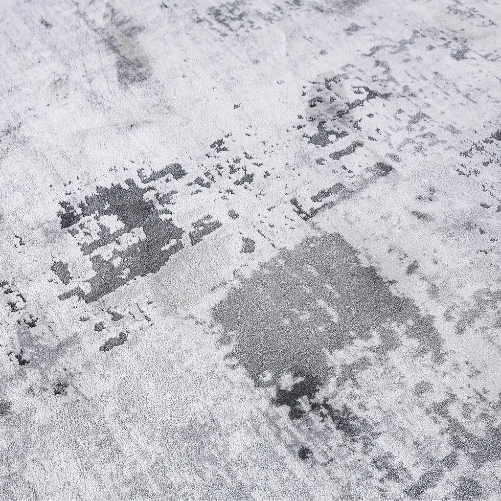 Torino Washed Linear Layered Abstract Neutral Area Rug Vintage-Style Relaxed Carpet Modern Washed Distressed Style