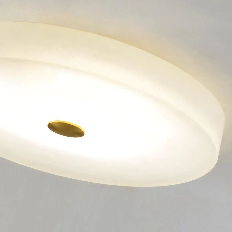Alabaster Round Led Flushmount 11.8" 15.7" 19.7" - 11.8" Luxvena