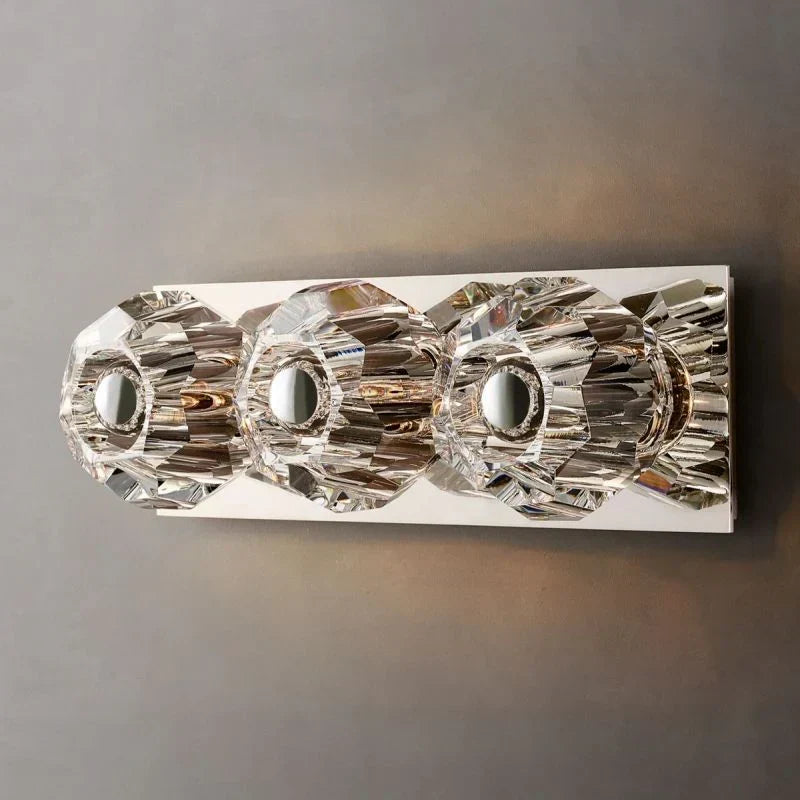 Boule De Crystal Ball Linear Short Wall Sconce