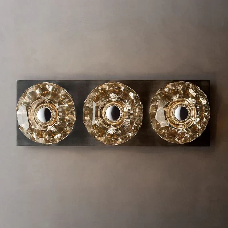 Boule De Crystal Ball Linear Short Wall Sconce