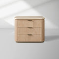 Caden Nightstand in Walnut with Stone Top and Soft-Close Drawer