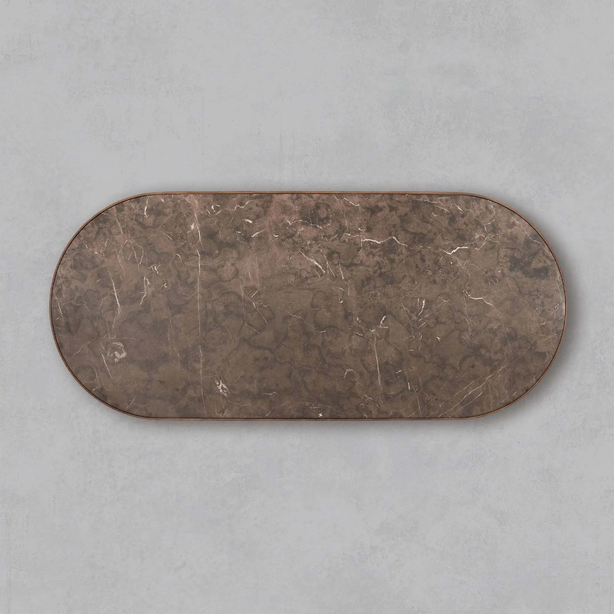 Astor Natural Marble Stone Top Dining Table