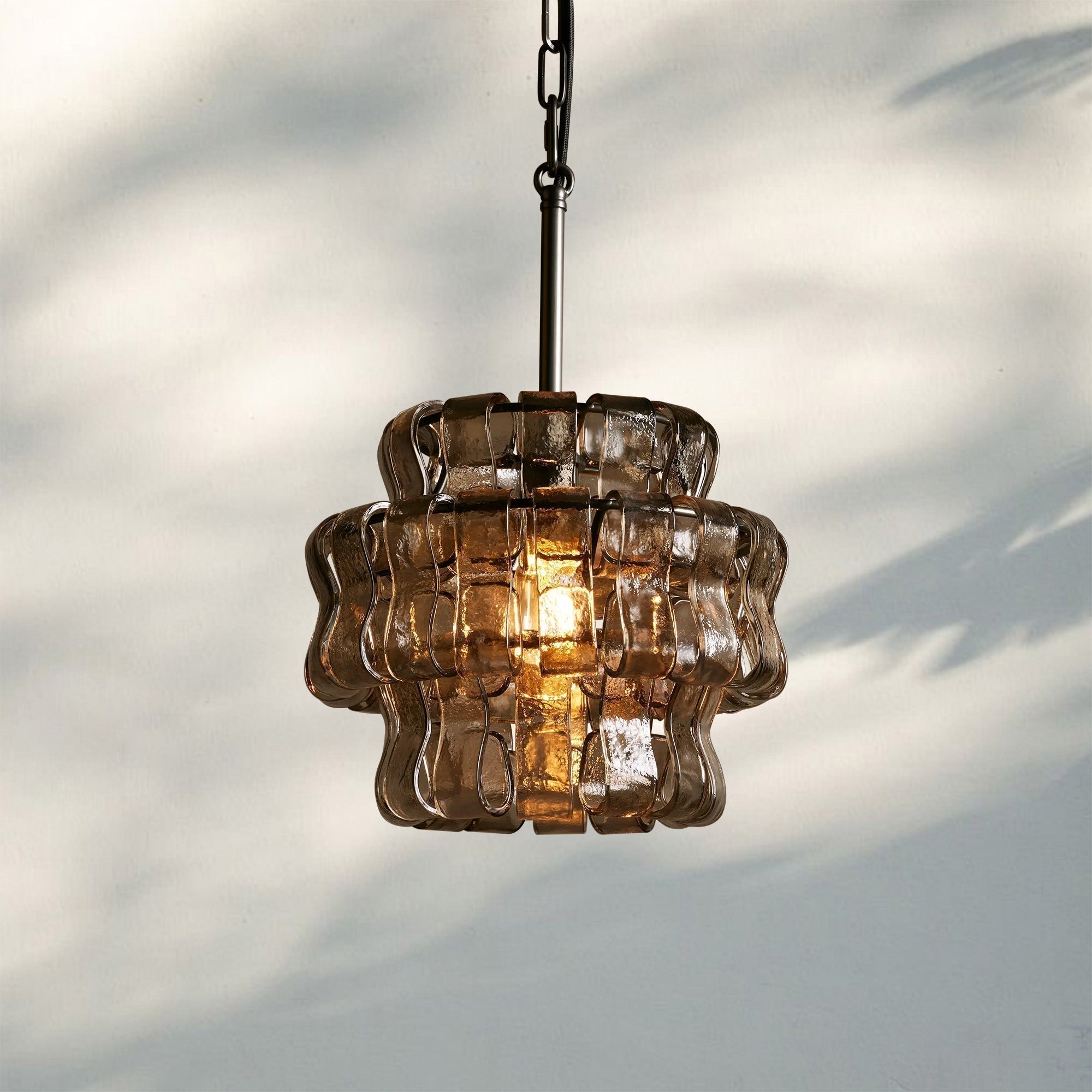 Ghiaccio Pendant Light - BrassClear - Luxvena