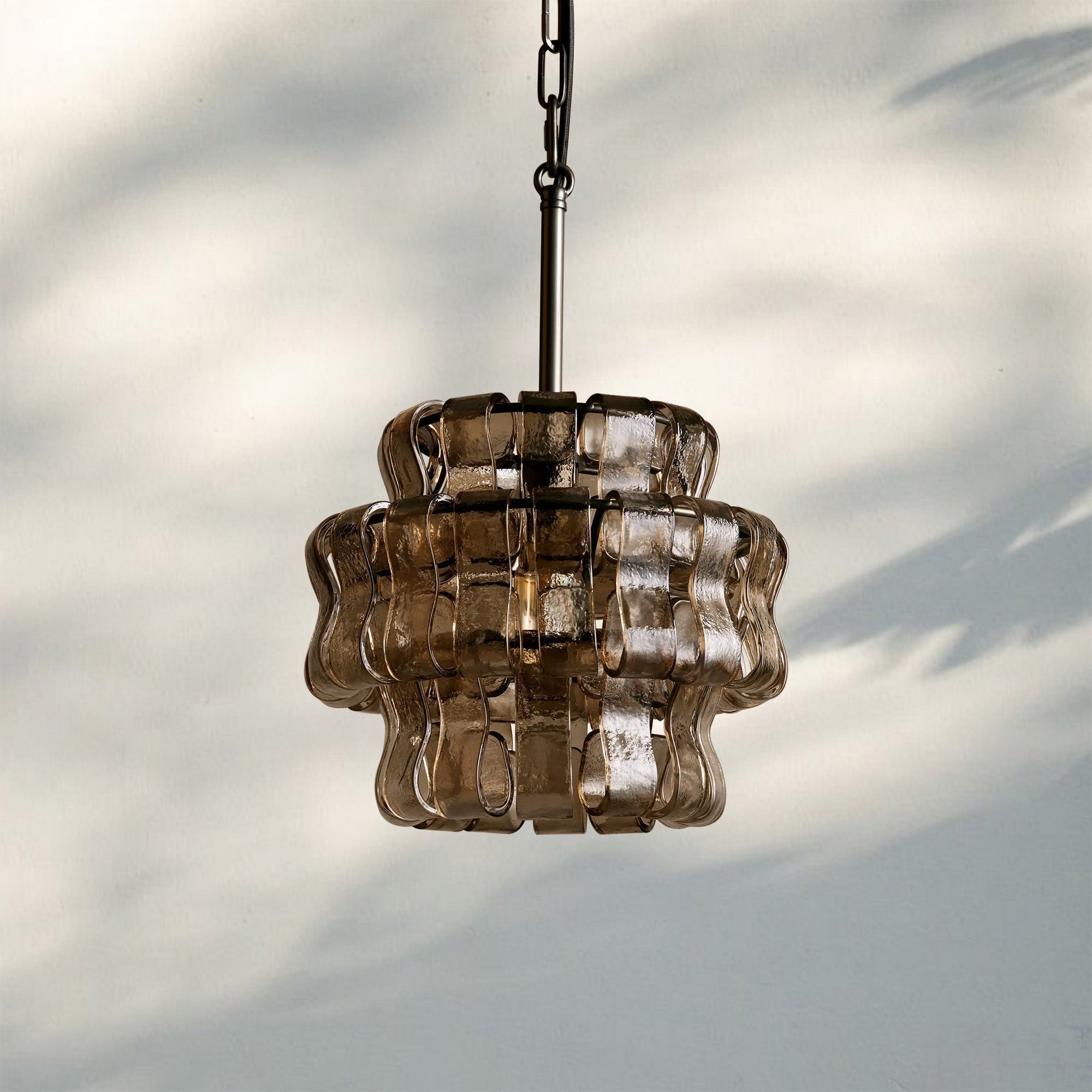 Ghiaccio Pendant Light - BrassClear - Luxvena