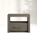 Palmer Storage Nightstand Wood Bedside Table Parsons Night side Cabinet With Drawer