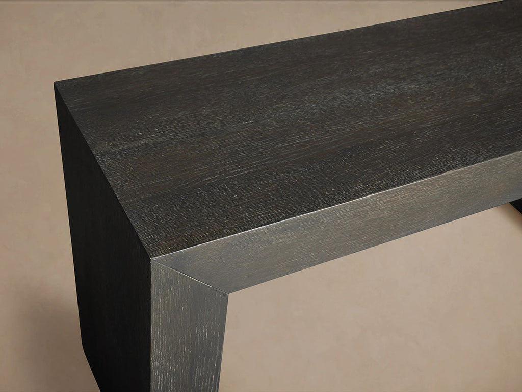 Sullivan Rural Entrance Console Table Reclaimed Oak Hallway Entryway Table