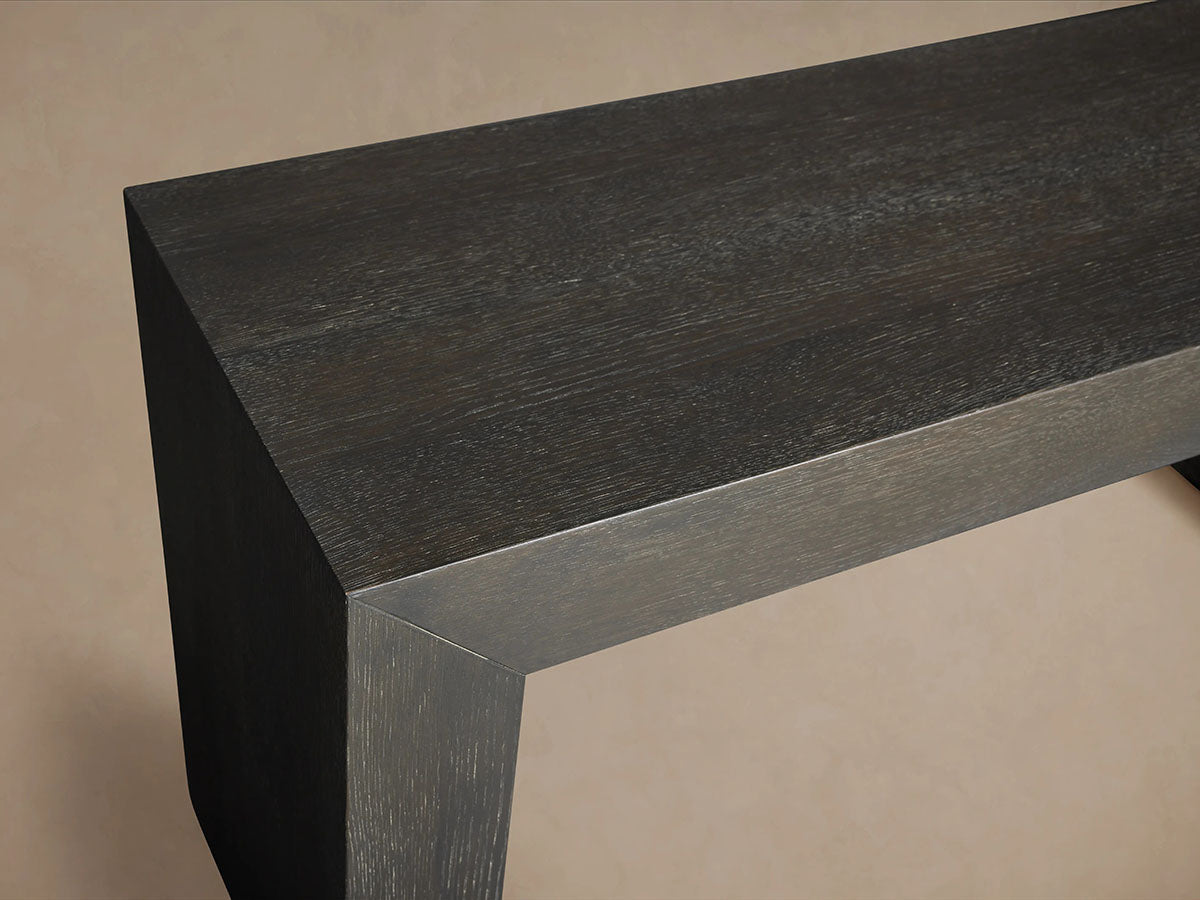 Sullivan Rural Entrance Console Table Reclaimed Oak Hallway Entryway Table