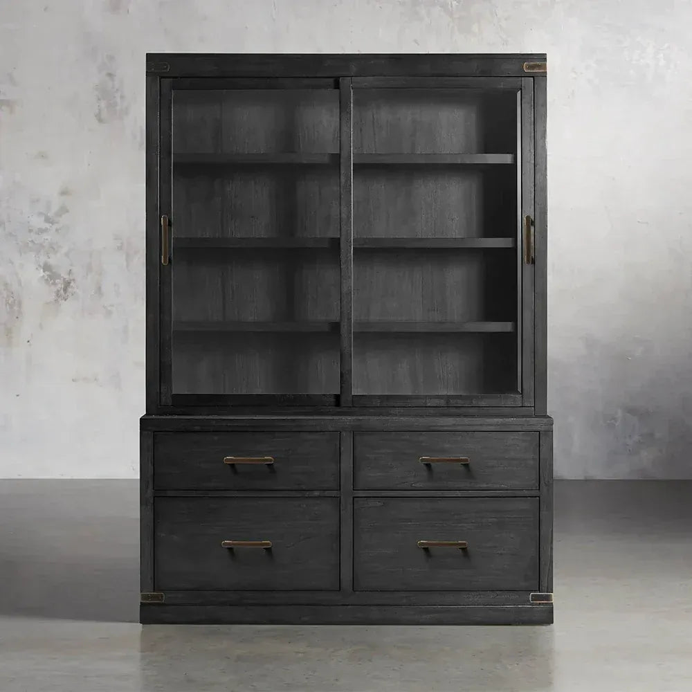 Tremont Solid Wood Modular Cabinet with Storage Cabinets Base
