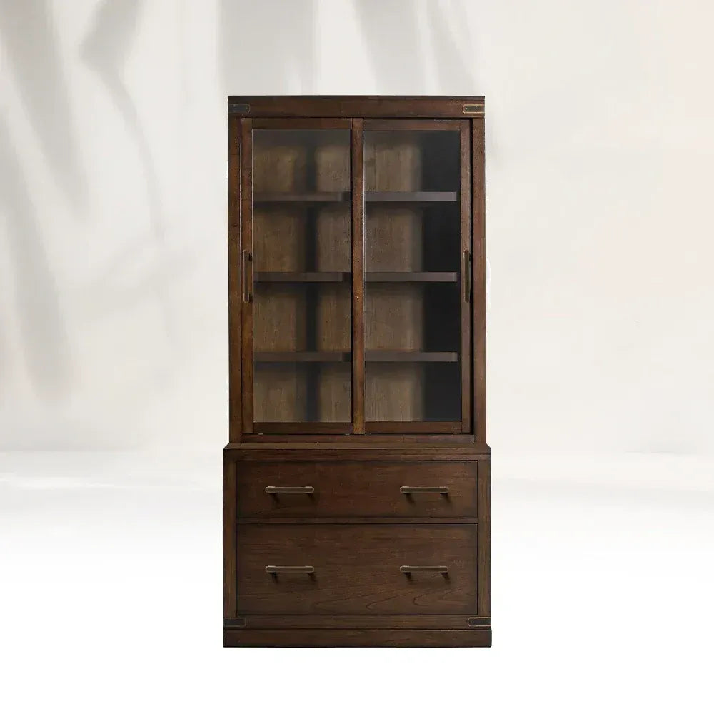Tremont Solid Wood Modular Cabinet with Storage Cabinets Base