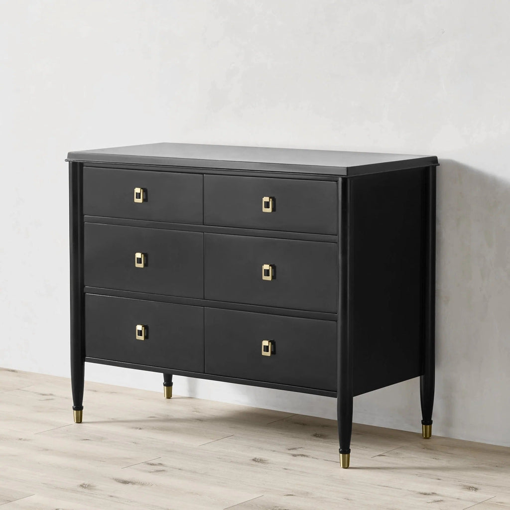 Lavenir French 6-Drawer Chest Dressers Wood Storage Cabinet