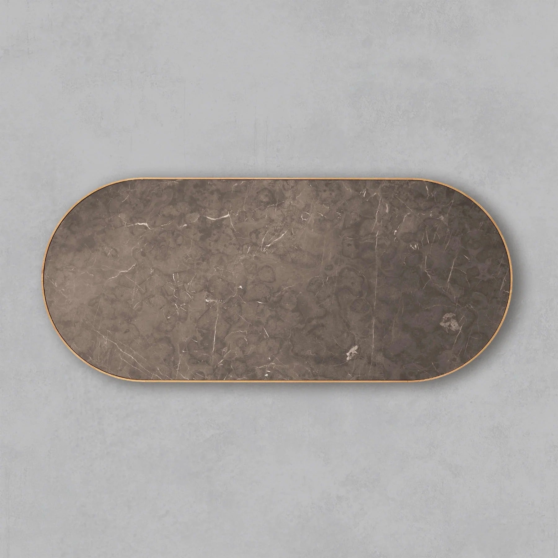 Luxury Aster Dining Table With Stone Inlay Top