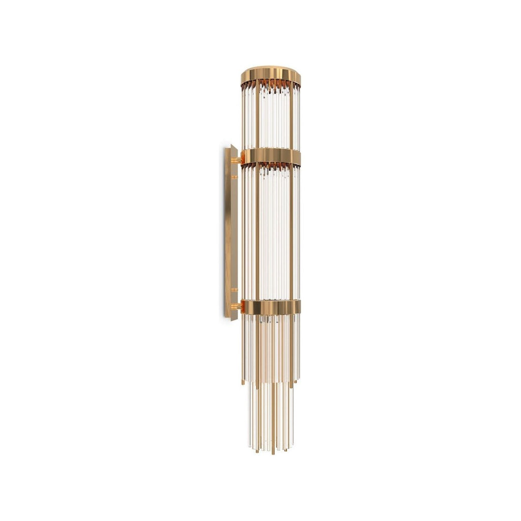 Telar 44"H Vertical Mounted Sconce - Luxvena -