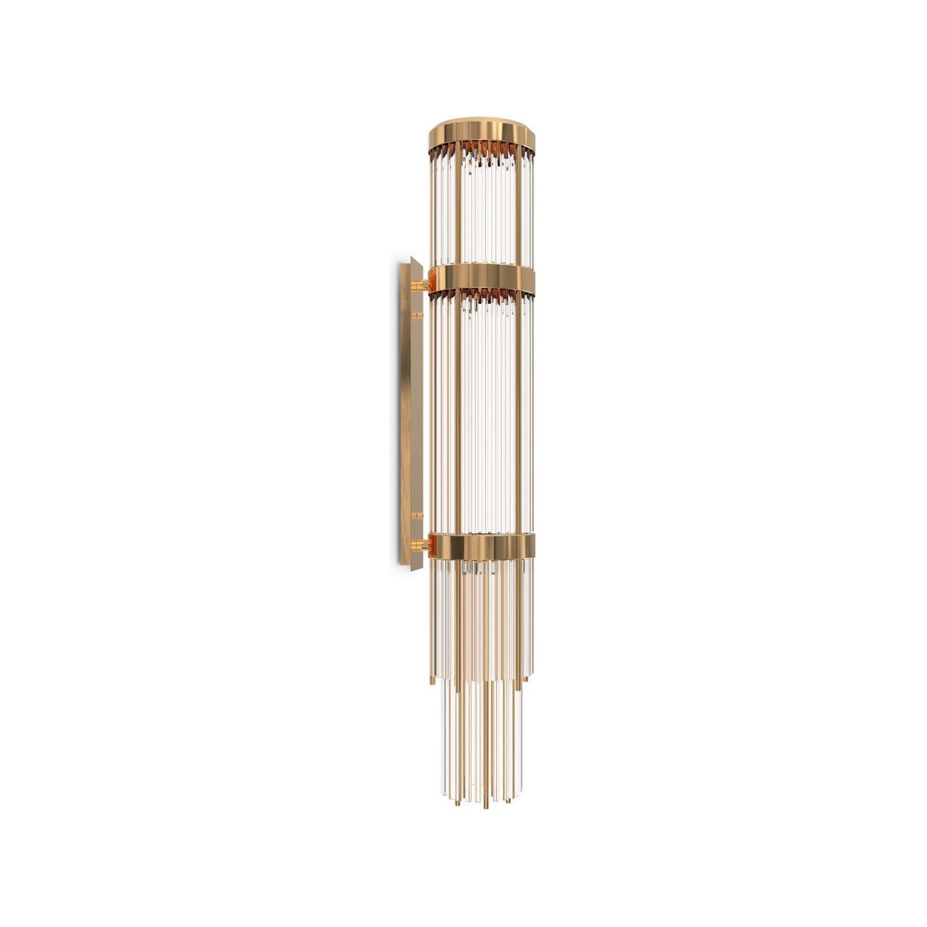 Telar 44"H Vertical Mounted Sconce - Luxvena -