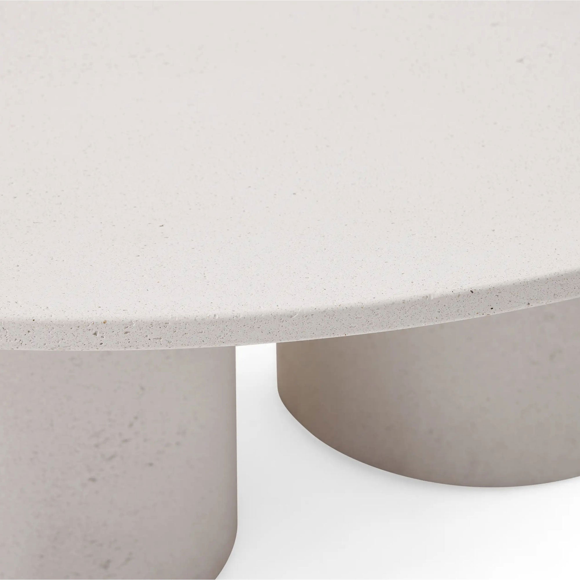 Cascade Outdoor Concrete Coffee Table Durable Sofa Center Tea Table